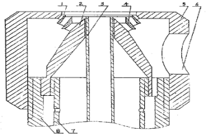 用于气体雾化法制造细锌粉末的喷嘴