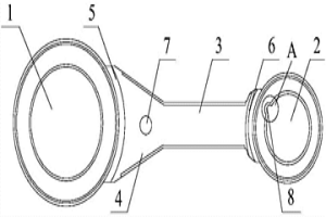 用于冰箱压缩机的连杆