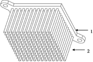 注射成形制备梯度结构铜散热片的方法