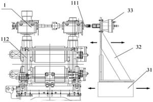 短应力线轧机离线辊缝调整装置