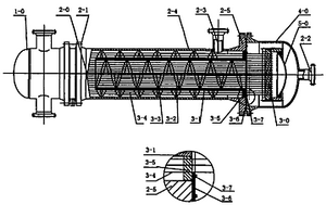新型管壳式双壳程螺旋折流板换热器