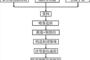 制备大尺寸钨制品的方法