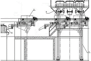 炼钢合金及渣料自动下料称重投料装置及方法