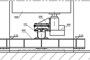 大型液压机现场修复装置及其修复方法