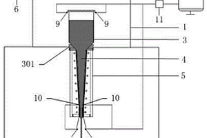 铝合金熔液流量控制装置及其控制方法