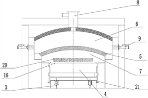 用于铁矿粉直接还原的隧道窑