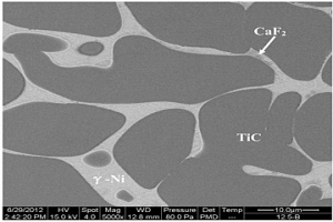 (TiC+CaF2)/γ-Ni复合材料涂层及其转移等离子弧熔敷制备方法