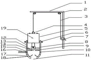 悬挂式连铸中间包液压抽渣装置