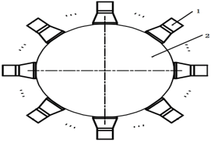 空间聚焦大功率超声换能器