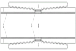 双金属复合油管的连接接头
