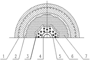 管坯连铸用多边形曲面内壁结晶器