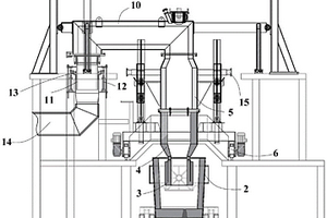 真空槽升降式单嘴精炼炉装置