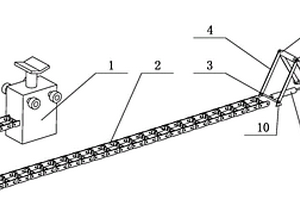 防止拖链下垂的升降支架装置