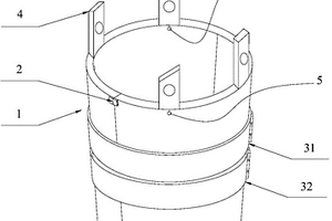 铁水罐永久层浇注模具及铁水罐永久层浇注结构