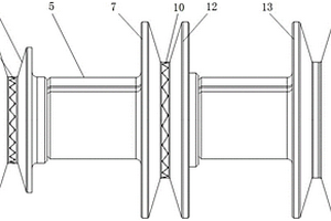 分体式三角皮带轮传动机构