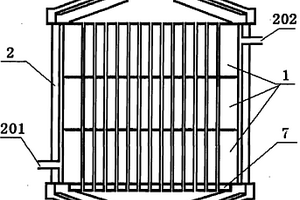 圆块孔式石墨热交换器的防冲刷进料装置