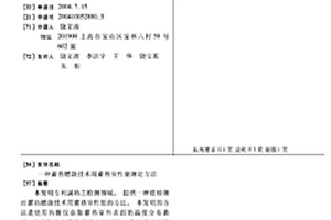 蓄热燃烧技术用蓄热室性能测定方法