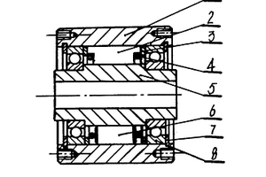两端带轴承的桃形楔块式单向超越离合器