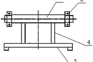 连铸机扇形段辊套同轴度测量装置