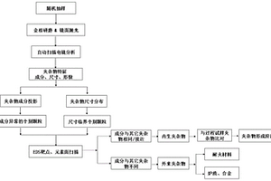 快速鉴别钢中大型外来夹杂物来源的方法