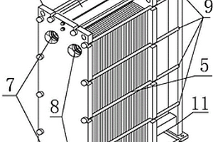 防堵塞可拆式板式热交换器