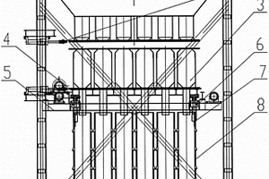 隧道窑罐装法海绵铁装料装置