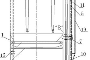 用于狭窄空间内安装塔类设备的装置