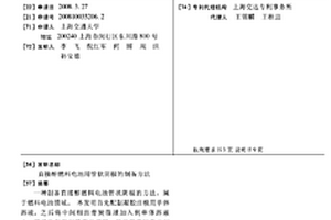 直接醇燃料电池用管状阴极的制备方法