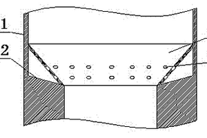 尿素生产用真空分离器折流挡板结构