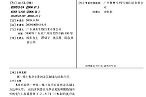 铜-稀土复合抗菌剂及其制备方法和应用