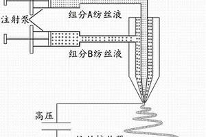 核-壳纳米纤维结构中低温固态氧化物燃料电池阴极及其静电纺丝制备方法