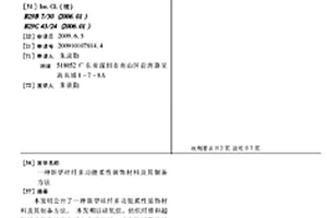 新型硅纤多功能柔性装饰材料及其制备方法