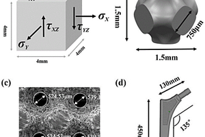 基于体代表单元应力的高性能医疗植入件及其制备方法与应用