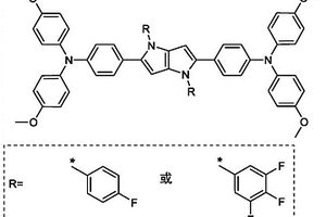 以多氟取代吡咯-[3,2-b]吡咯为核心的空穴传输材料的合成方法及其应用