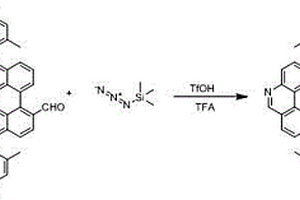 新型氮原子掺杂于锯齿状边缘的Ovalene-2N的制备方法