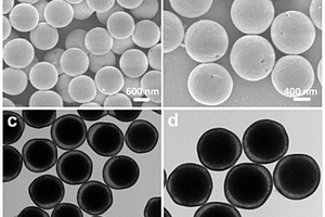 核壳结构的球形四氧化三铁-二氧化铈复合电极材料及其制备方法