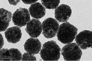 单分散氧化铟纳米多孔微球的制备方法