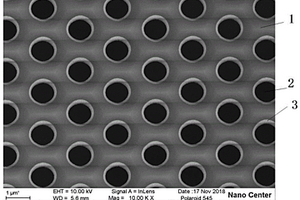 镶嵌功能材料微纳孔结构及其制备方法和使用方法