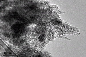 钛白副产物硫酸亚铁制备介孔纳米四氧化三铁颗粒的方法