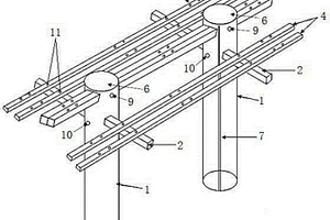 35kV室外母线组合设备新型复合材料支撑架