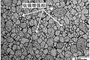 钛镍合金颗粒增强铝基复合材料及其制备方法