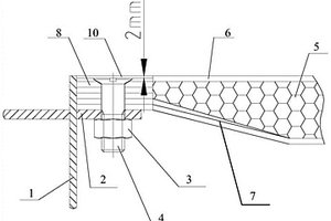 复合材料壳板和钢构架的连接结构及其连接方法