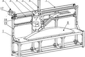 复合材料板簧铺放装置及铺放方法