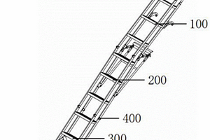 折叠式复合材料飞机登机梯