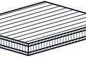 折叠式复合材料箱式托盘的侧板