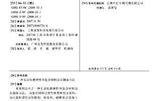 无卤阻燃弹性体复合材料及其制备方法