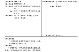 利用原位接枝聚合制备天然橡胶-二氧化硅纳米复合材料的方法