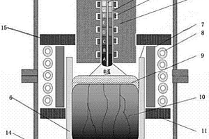 高熔点金属基梯度复合材料的制备装置及方法