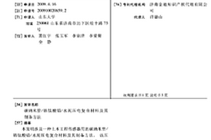 碳纳米管/锆钛酸铅/水泥压电复合材料及其制备方法