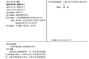 高弹性聚氨酯运动滑板复合材料